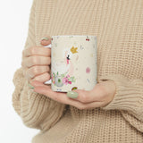 Charming Swan White Mug 11oz