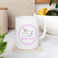 Beautiful Sweet Swan  white  Mug