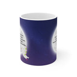 Night sky with swan Ceramic Mug 11oz