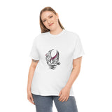 Swan Figure Unisex Heavy Cotton Tee