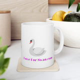 Love For swan.com Ceramic Mug 11oz