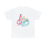 Turn off... swan Unisex Heavy Cotton Tee