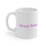 Beautiful Sweet Swan  white  Mug