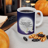 Night sky with swan Ceramic Mug 11oz