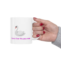 Love For swan.com Ceramic Mug 11oz