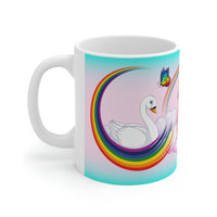 Swan Fairytale  Ceramic Mug 11oz