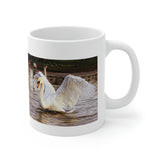 Swan Ceramic Mug 11oz