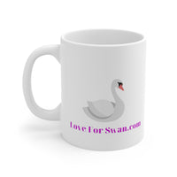 Love For swan.com Ceramic Mug 11oz