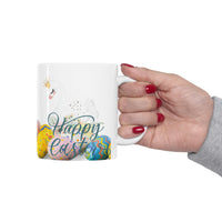 Happy Easter Swan Ceramic Coffee Mug