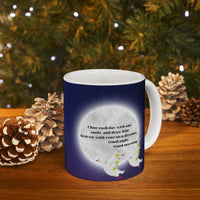 Night sky with swan Ceramic Mug 11oz