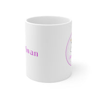 Beautiful Sweet Swan  white  Mug