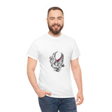 Swan Figure Unisex Heavy Cotton Tee