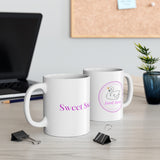 Beautiful Sweet Swan  white  Mug